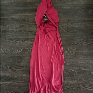 Lulus Elegant Pink halter  Dress